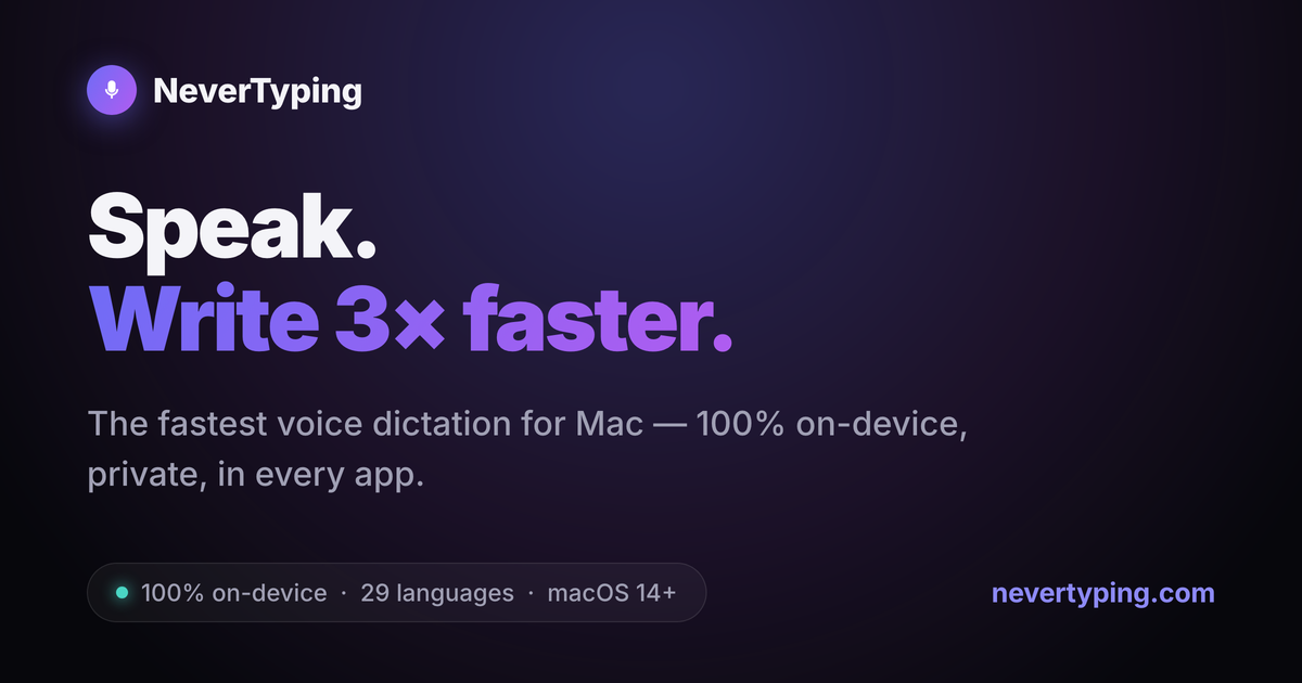 NeverTyping